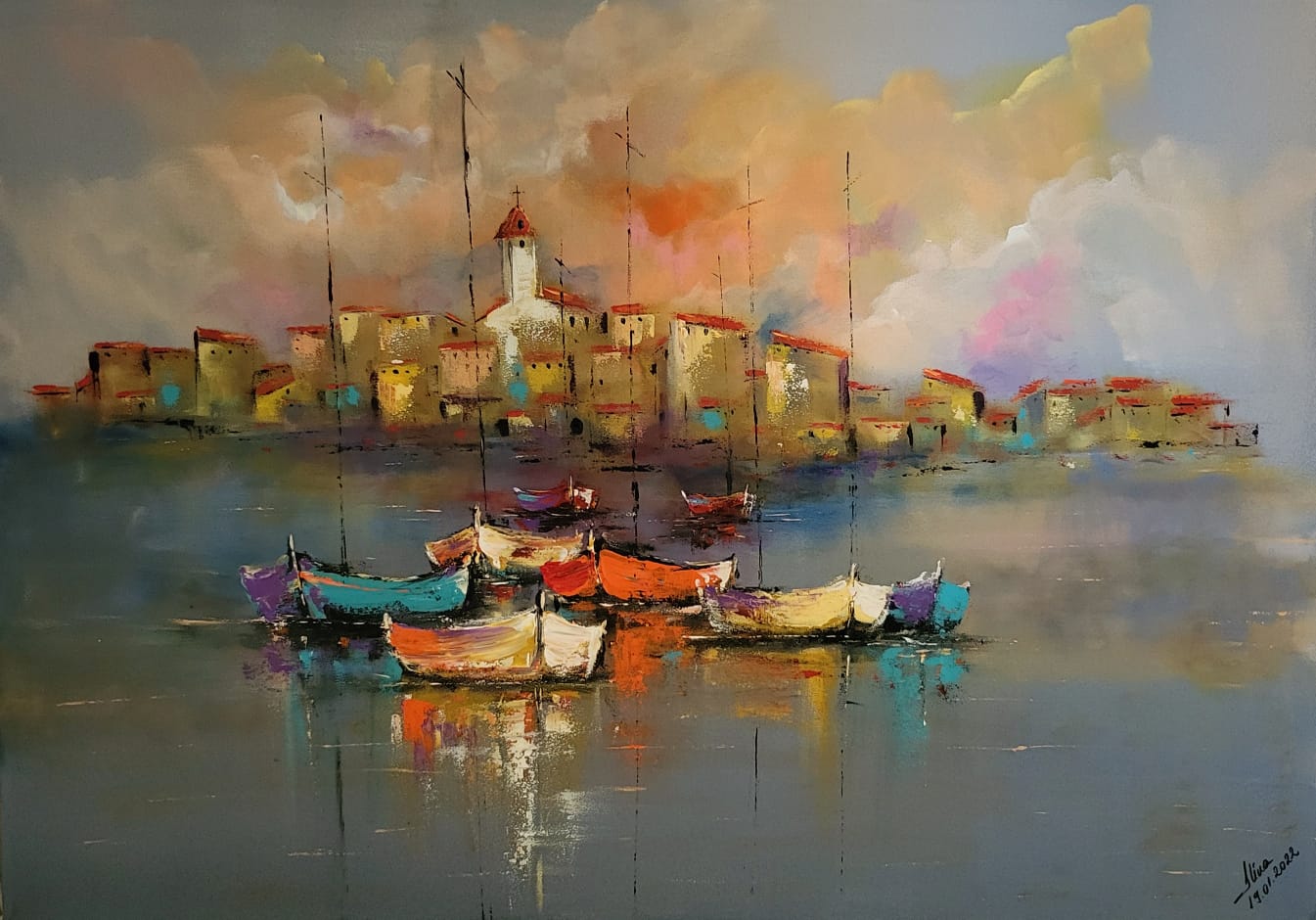 ArteDiAlina.com painting: The Otherside